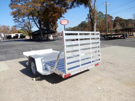 New 2027 Aluma 63"X10' Utility, Straight Tailgate