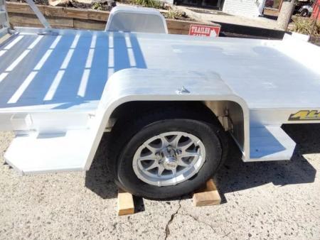 New 2027 Aluma 63"X10' Utility, Straight Tailgate