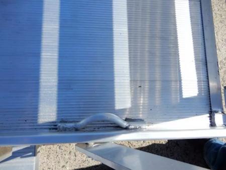 New 2027 Aluma 63"X10' Utility, Straight Tailgate