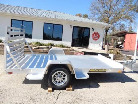 New 2027 Aluma 63"X10' Utility, Straight Tailgate