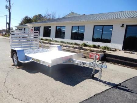 New 2027 Aluma 63"X10' Utility, Straight Tailgate