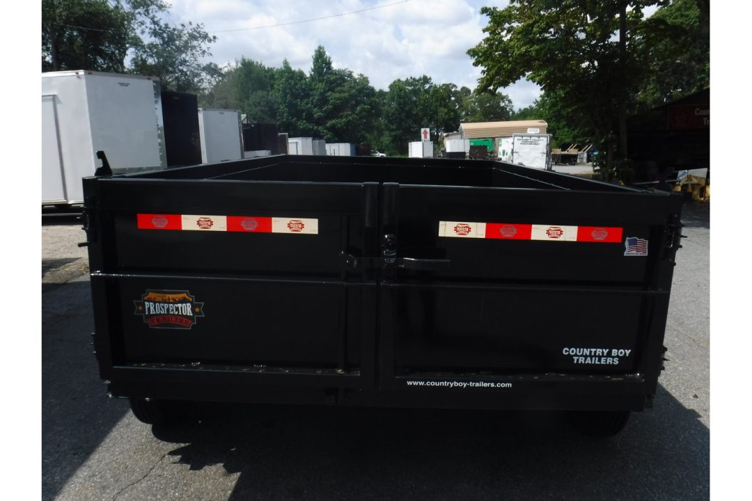 New 2026 Covered Wagon 6x10' Dump, 4' Sides, Spare Tire