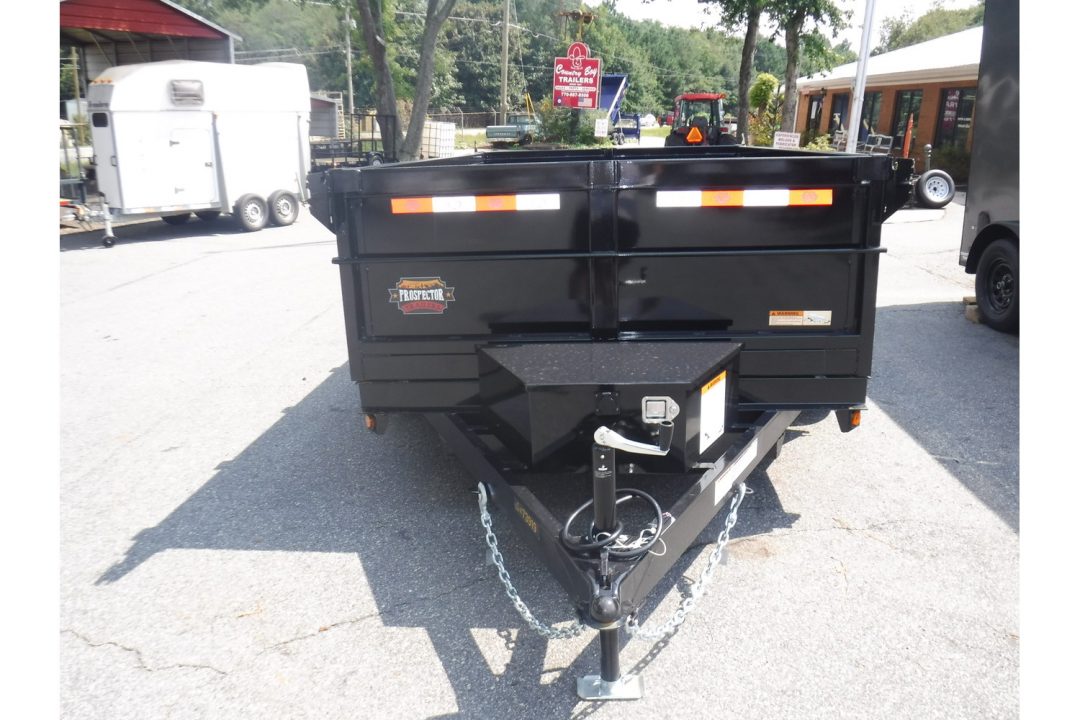 New 2026 Covered Wagon 6x10' Dump, 4' Sides, Spare Tire
