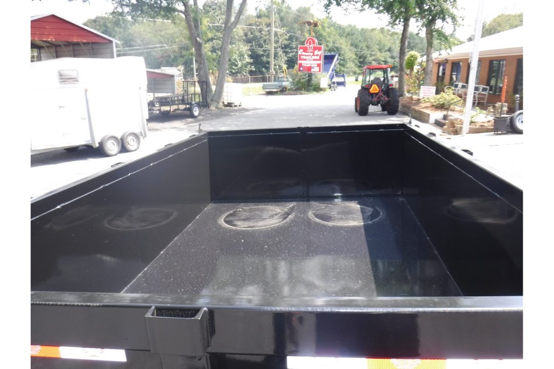 New 2026 Covered Wagon 6x10' Dump, 4' Sides, Spare Tire