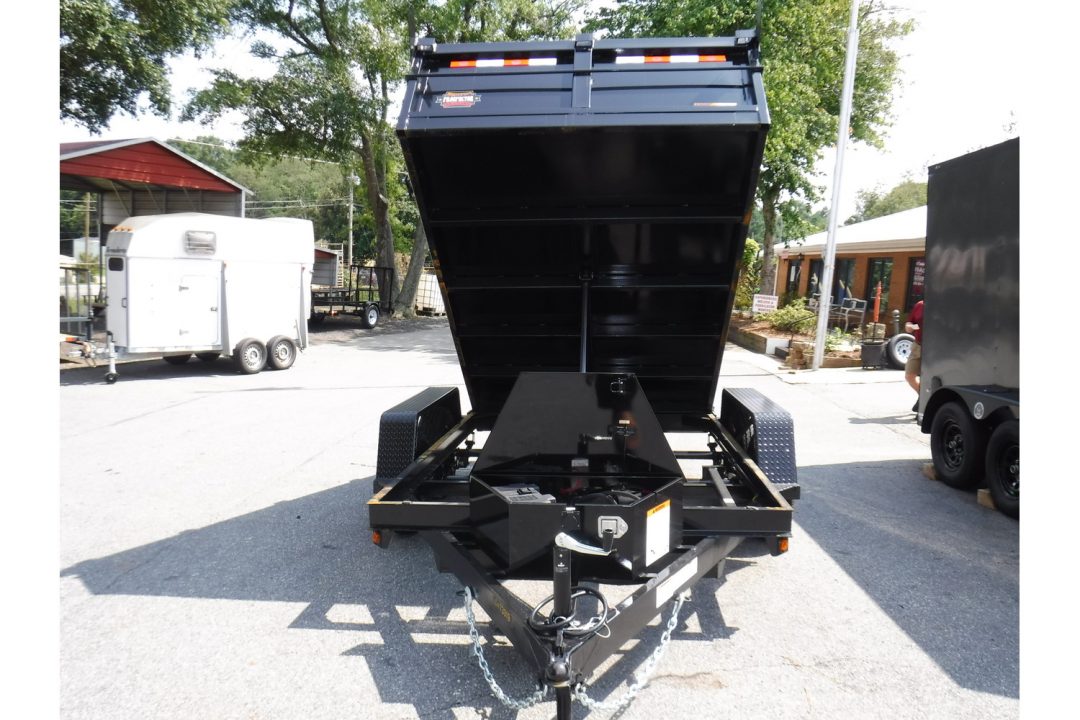 New 2026 Covered Wagon 6x10' Dump, 4' Sides, Spare Tire