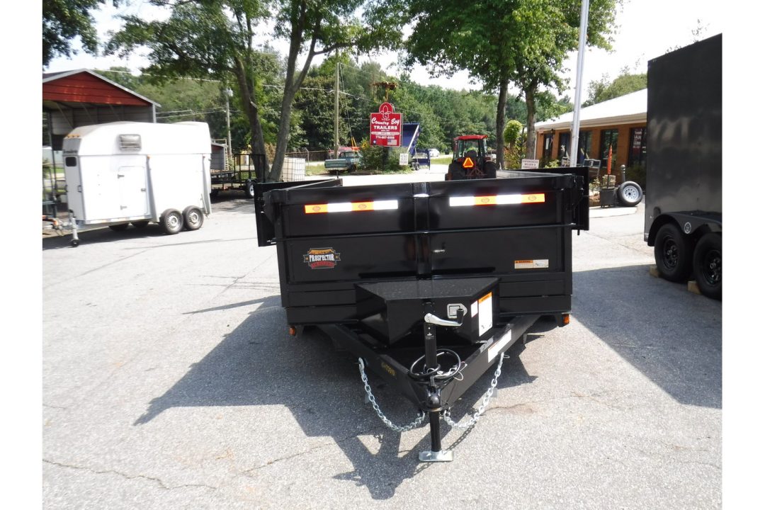 New 2026 Covered Wagon 6x10' Dump, 4' Sides, Spare Tire