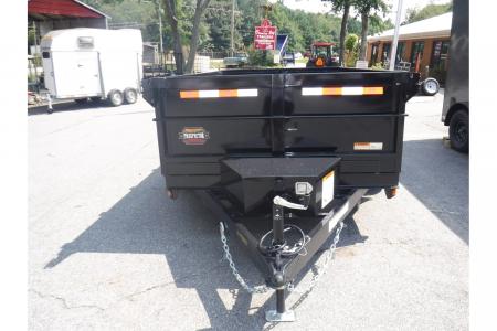 New 2026 Covered Wagon 6x10' Dump, 4' Sides, Spare Tire
