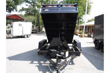 New 2026 Covered Wagon 6x10' Dump, 4' Sides, Spare Tire
