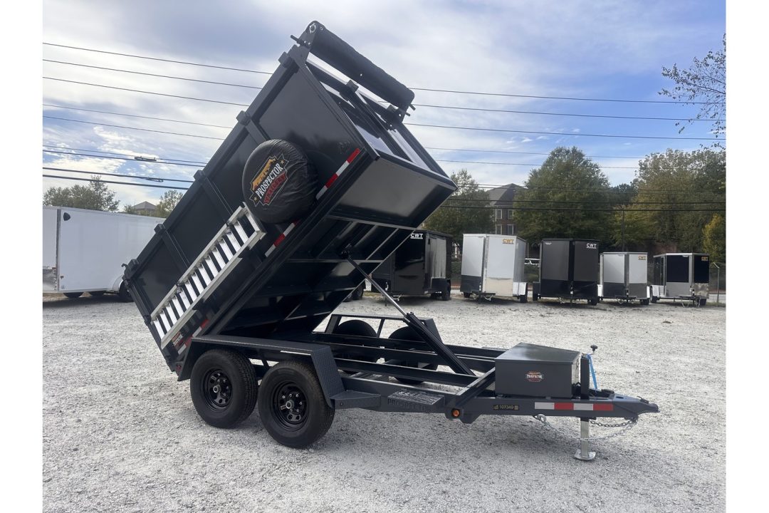 New 2026 Covered Wagon 6'x10' Dump, 4ft Sides w/ Ramps