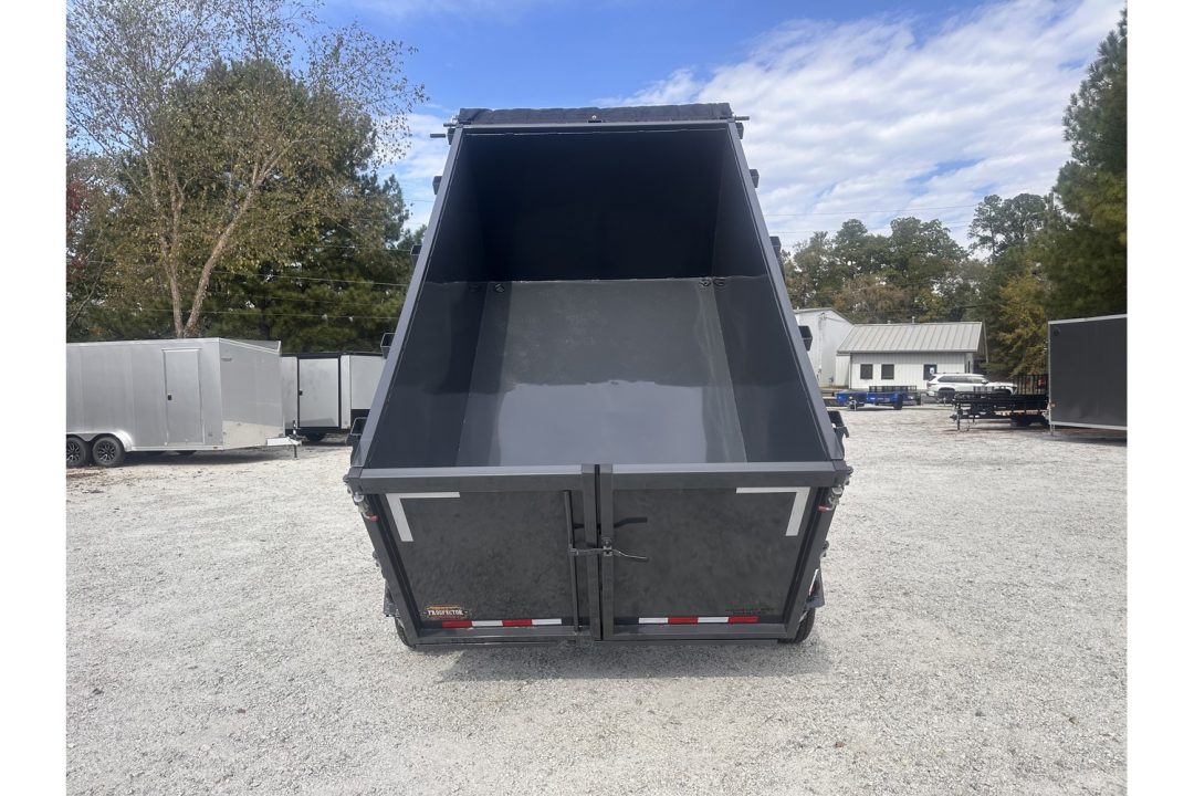New 2026 Covered Wagon 6'x10' Dump, 4ft Sides w/ Ramps
