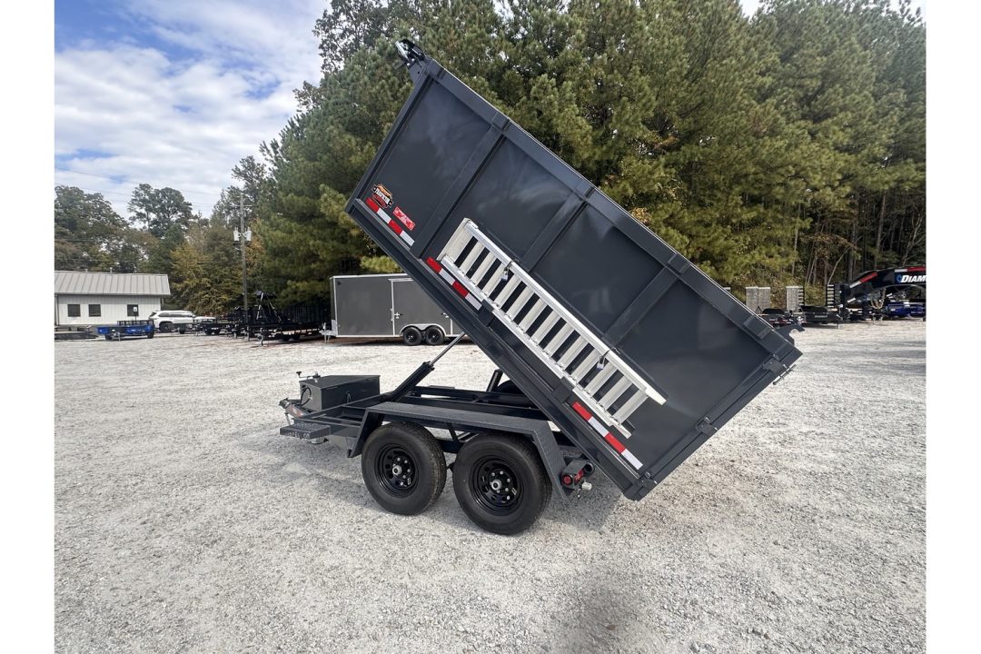 New 2026 Covered Wagon 6'x10' Dump, 4ft Sides w/ Ramps