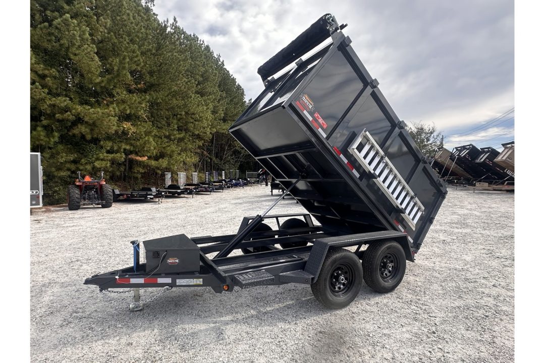 New 2026 Covered Wagon 6'x10' Dump, 4ft Sides w/ Ramps