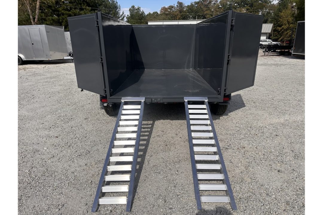 New 2026 Covered Wagon 6'x10' Dump, 4ft Sides w/ Ramps