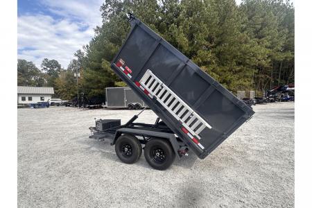 New 2026 Covered Wagon 6'x10' Dump, 4ft Sides w/ Ramps