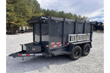 New 2026 Covered Wagon 6'x10' Dump, 4ft Sides w/ Ramps