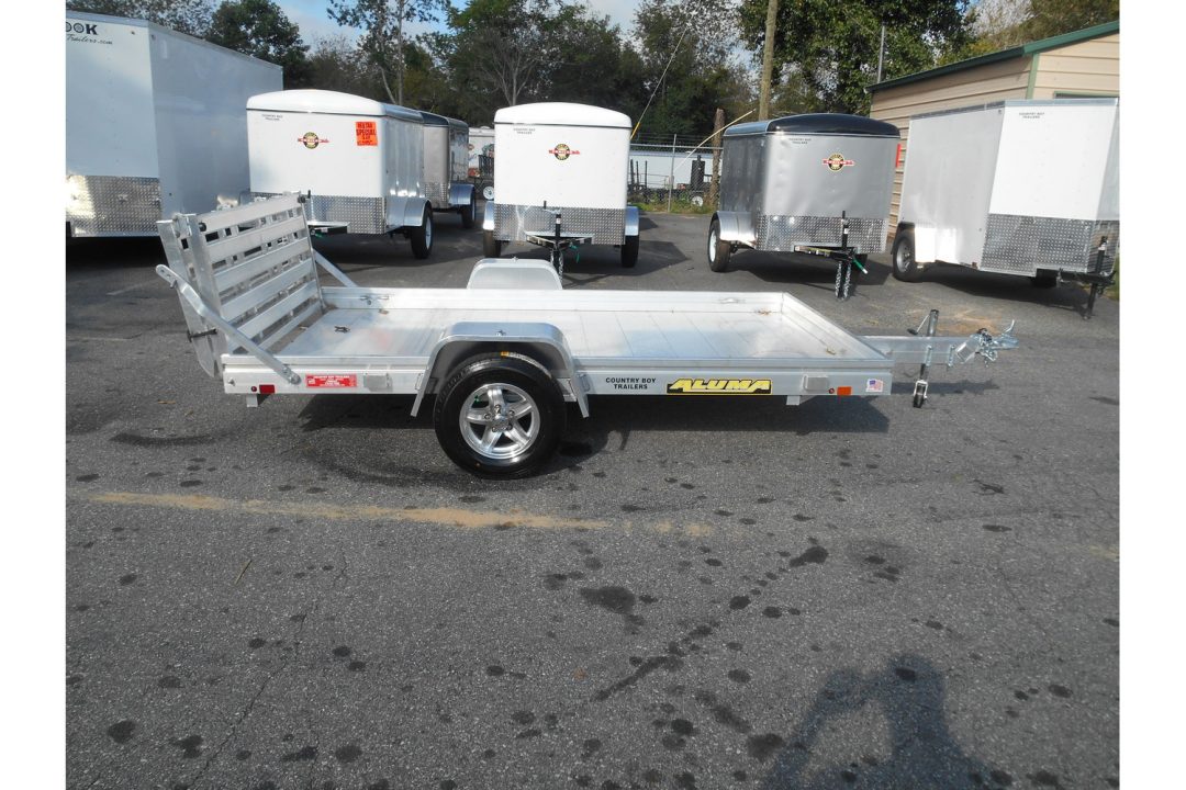 New 2027 Aluma 72"x10' Utility, Bi-Fold Tailgate, 7" Sides