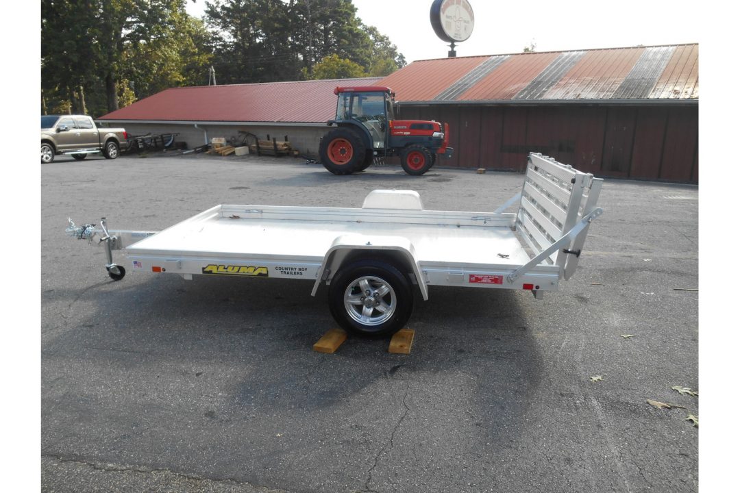 New 2027 Aluma 72"x10' Utility, Bi-Fold Tailgate, 7" Sides
