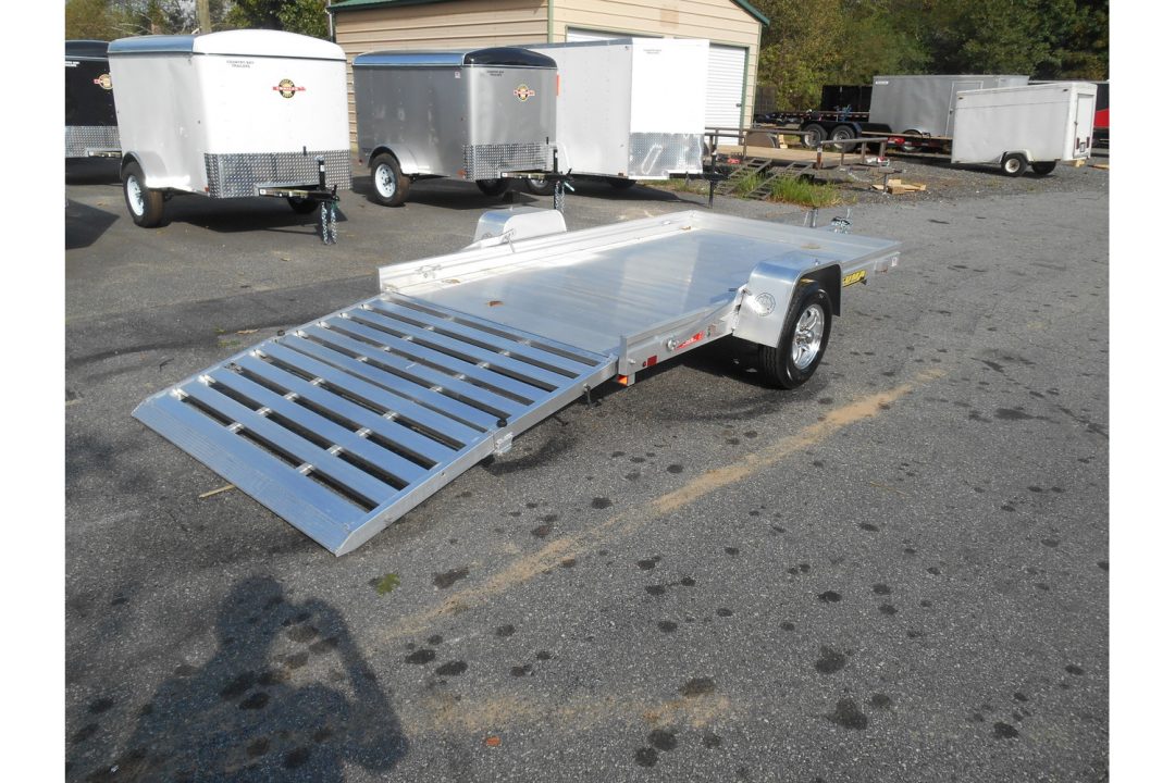 New 2027 Aluma 72"x10' Utility, Bi-Fold Tailgate, 7" Sides