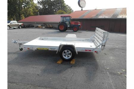 New 2027 Aluma 72 x10' Utility, Bi-Fold Tailgate, 7  Sides