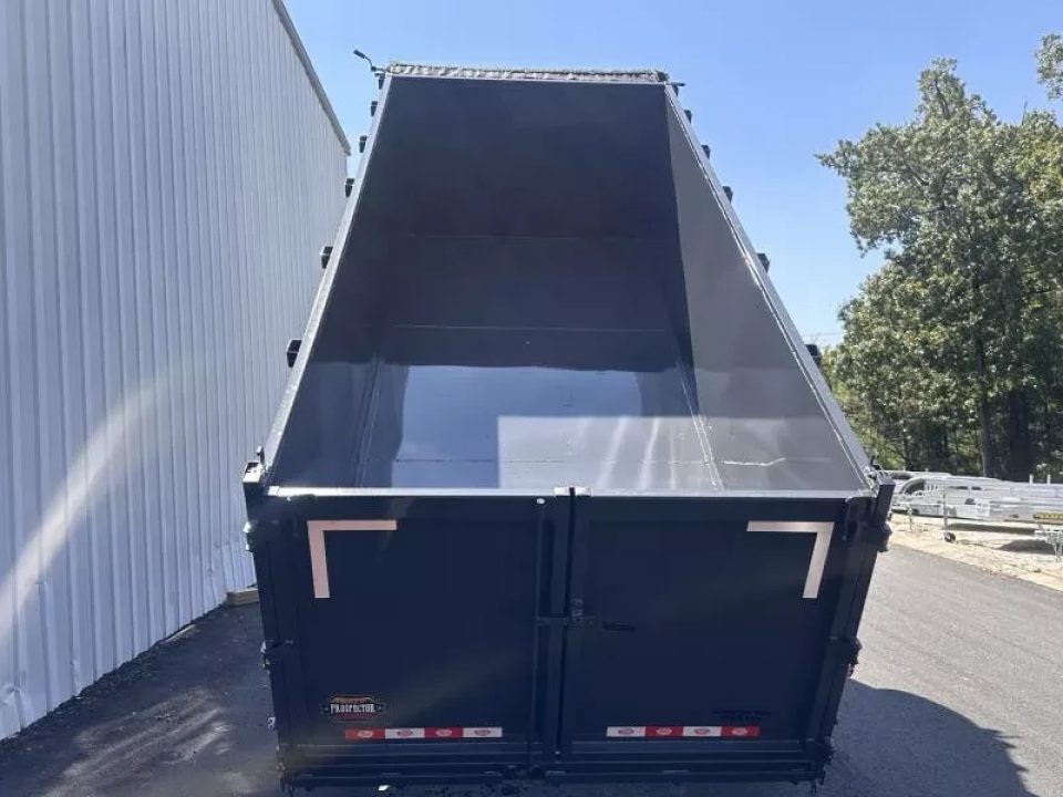 New 2026 Covered Wagon 7x16 Dump, 4' sides, 16000 GVWR