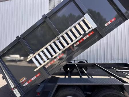 New 2026 Covered Wagon 7x16 Dump, 4' sides, 16000 GVWR