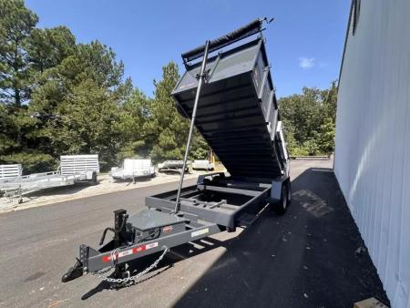 New 2026 Covered Wagon 7x16 Dump, 4' sides, 16000 GVWR