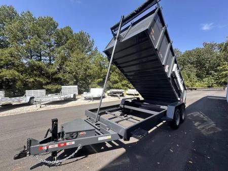 New 2026 Covered Wagon 7x16 Dump, 4' sides, 16000 GVWR