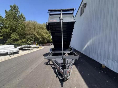 New 2026 Covered Wagon 7x16 Dump, 4' sides, 16000 GVWR
