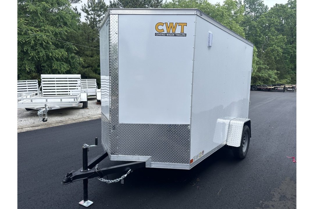 New 2026 Covered Wagon 6'x10' Enclosed, 6'6" Interior Height