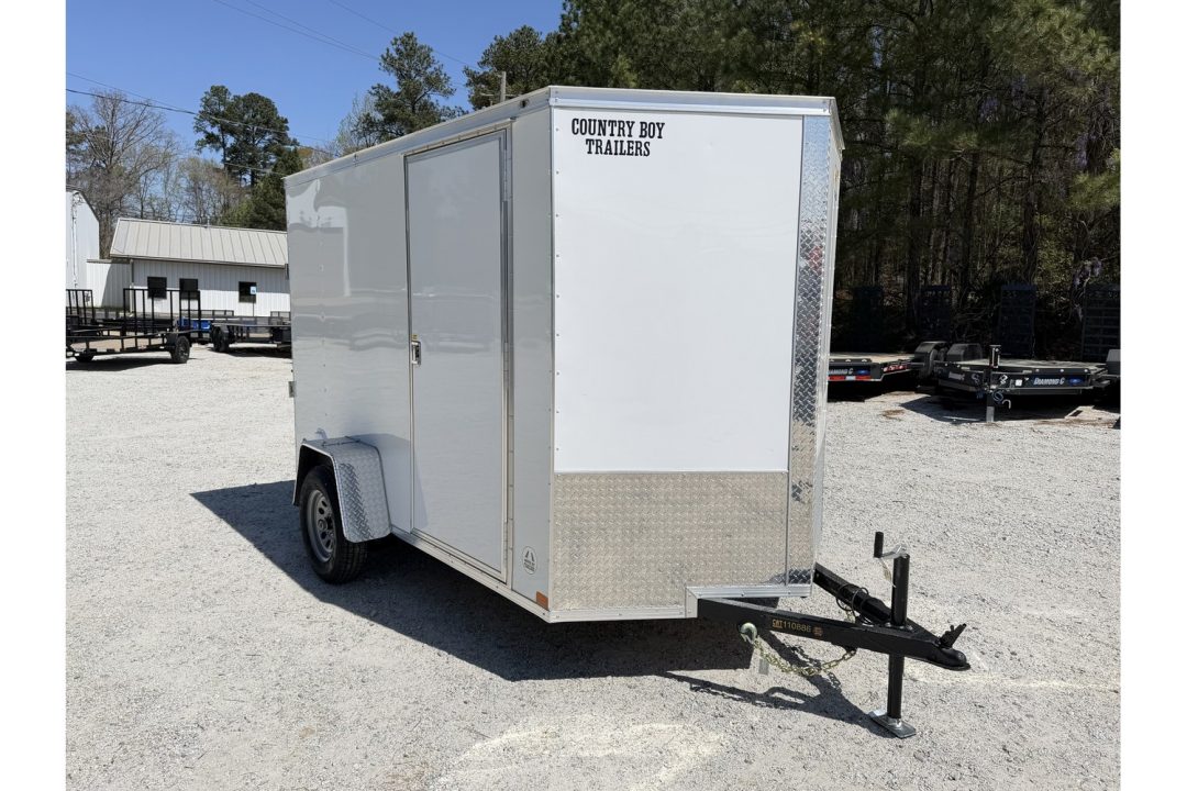 New 2026 Covered Wagon 6'x10' Enclosed, 6'6" Interior Height