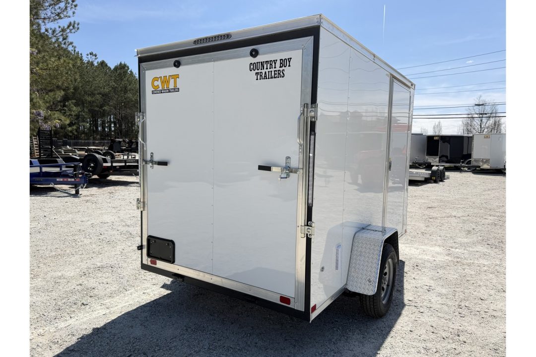 New 2026 Covered Wagon 6'x10' Enclosed, 6'6" Interior Height