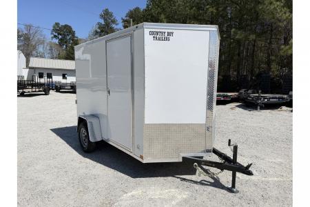 New 2026 Covered Wagon 6'x10' Enclosed, 6'6  Interior Height
