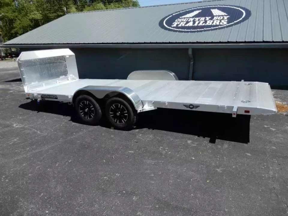 New 2027 Aluma 82"x20' Car Hauler, Full-Tilt Bed 8220H