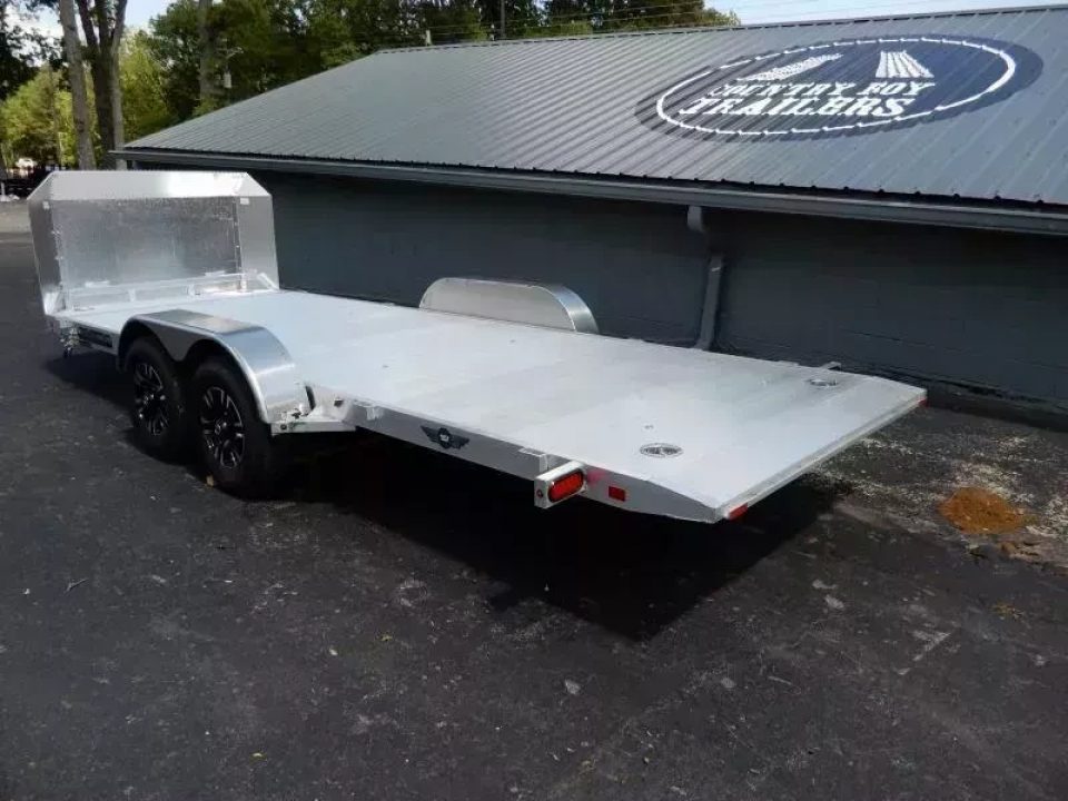 New 2027 Aluma 82"x20' Car Hauler, Full-Tilt Bed 8220H