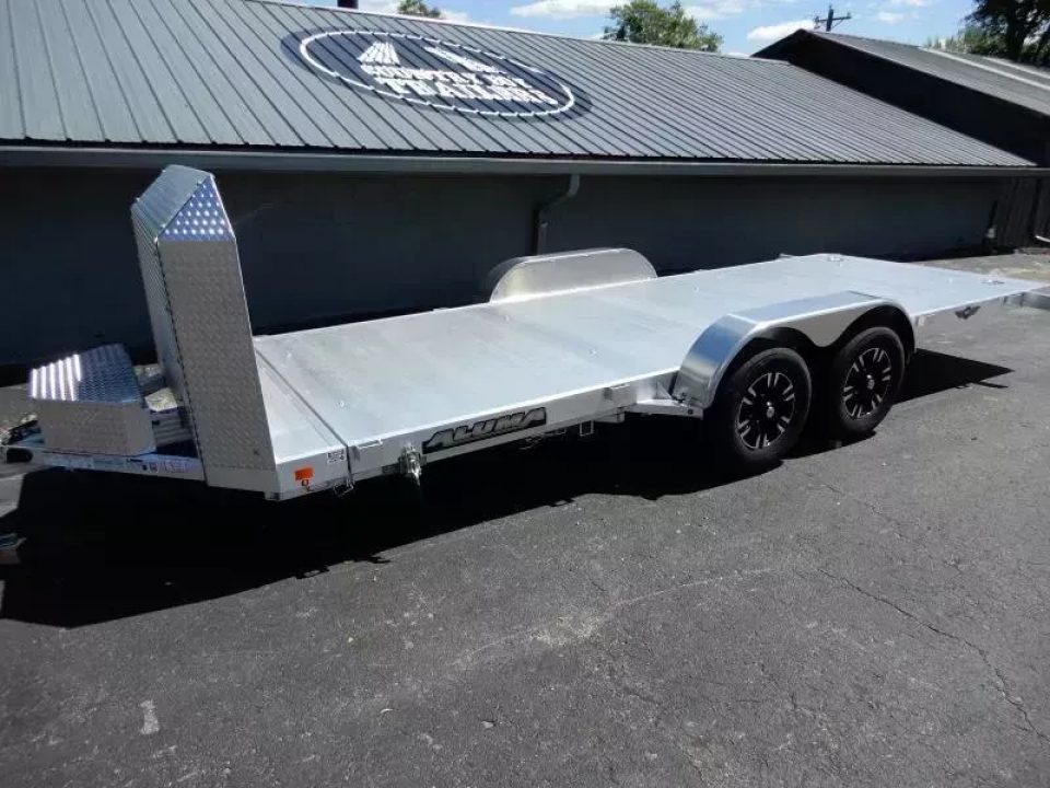 New 2027 Aluma 82"x20' Car Hauler, Full-Tilt Bed 8220H
