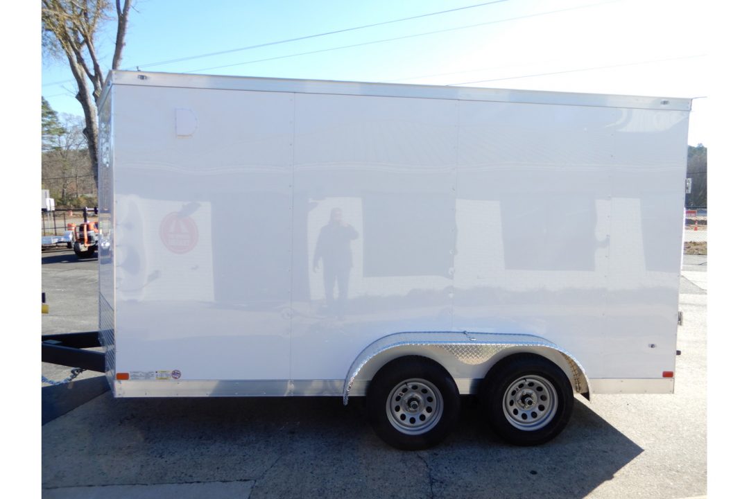 New 2026 Covered Wagon 7x16 Enclosed, 7' Height, 7K GVWR