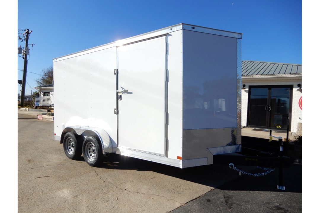 New 2026 Covered Wagon 7x16 Enclosed, 7' Height, 7K GVWR