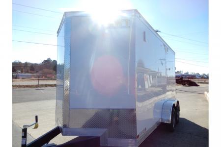 New 2026 Covered Wagon 7x16 Enclosed, 7' Height, 7K GVWR