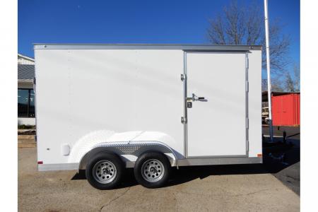 New 2026 Covered Wagon 7x16 Enclosed, 7' Height, 7K GVWR