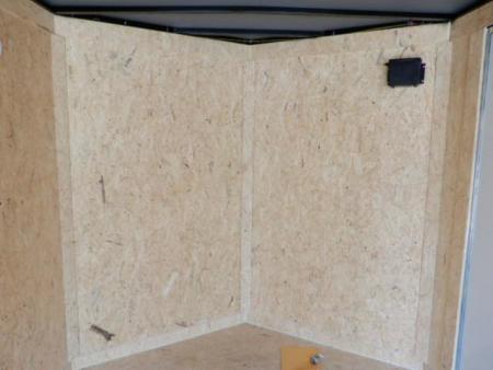 New 2025 Covered Wagon 7X16 Cargo, 7' Interior, 7000LB GVWR, White