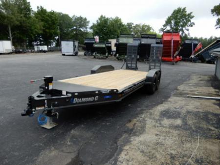 New 2026 Diamond C 82x20' Equipment, 2' Dove w/Flip Ramps LPX207