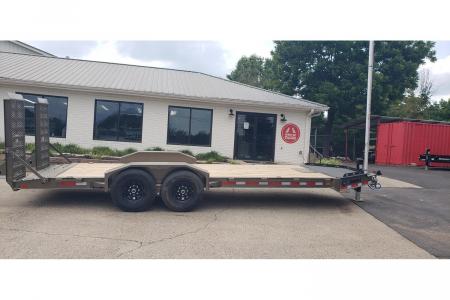 New 2026 Diamond C 82x20' Equipment, 2' Dove w/HD Flip Ramps LPX207