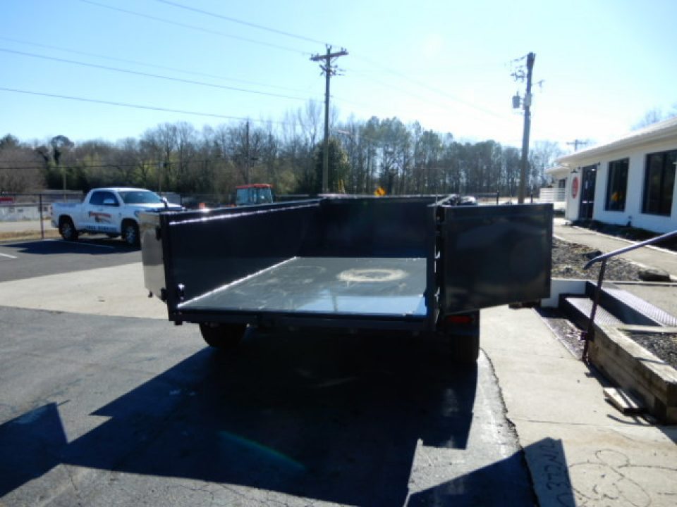 New 2026 Covered Wagon 6x12 Dump, 48" Walls, Spare Tire