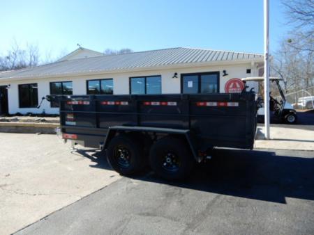New 2026 Covered Wagon 6x12 Dump, 48" Walls, Spare Tire