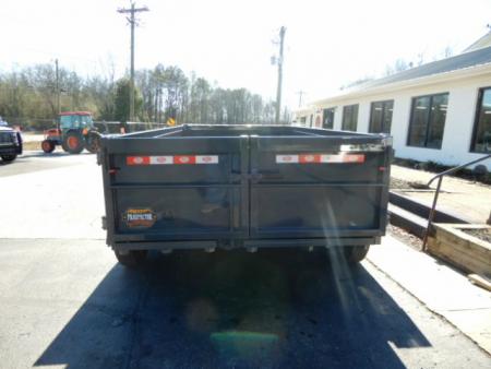 New 2026 Covered Wagon 6x12 Dump, 48" Walls, Spare Tire