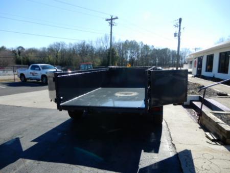 New 2026 Covered Wagon 6x12 Dump, 48" Walls, Spare Tire