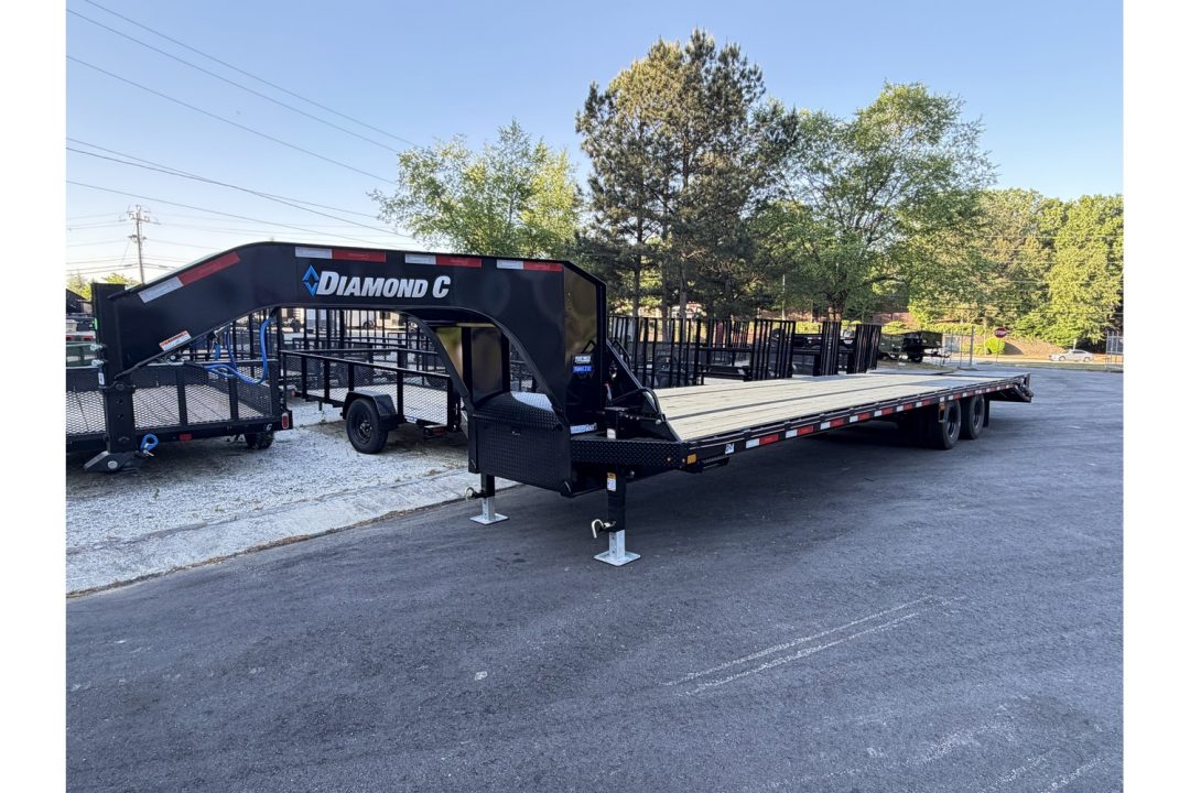 New 2026 Diamond C 8.5x35' Equipment, Gooseneck w/Max Ramps FMAX210MR