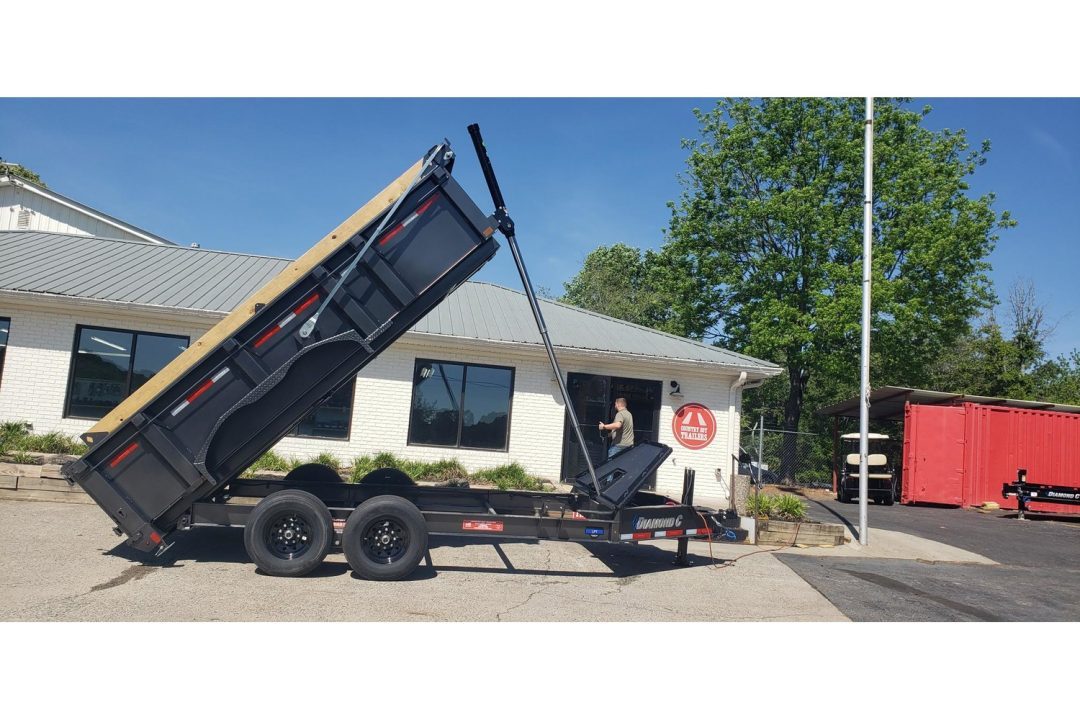 New 2026 Diamond C 82x14' Dump, 32" Sides, Wireless Controller LPT207
