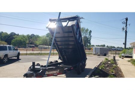 New 2026 Diamond C 82x14' Dump, 32" Sides, Wireless Controller LPT207