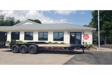 New 2026 Diamond C 82'x22' Equipment, Triple Axle, 24k GVWR, Flip Ramps LPX307